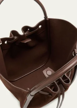 Proenza SchoulerSmall Ruched Suede Tote Bag