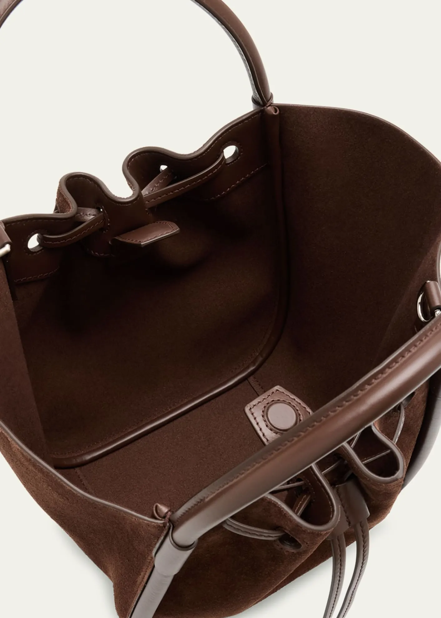 Proenza SchoulerSmall Ruched Suede Tote Bag