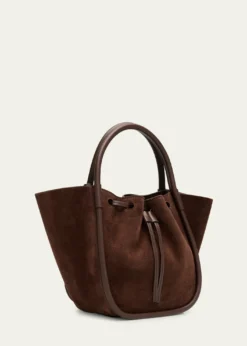 Proenza SchoulerSmall Ruched Suede Tote Bag