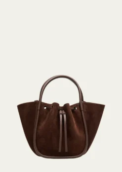 Proenza SchoulerSmall Ruched Suede Tote Bag
