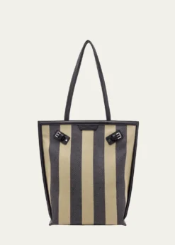 Proenza SchoulerStriped Canvas North-South Tote Bag