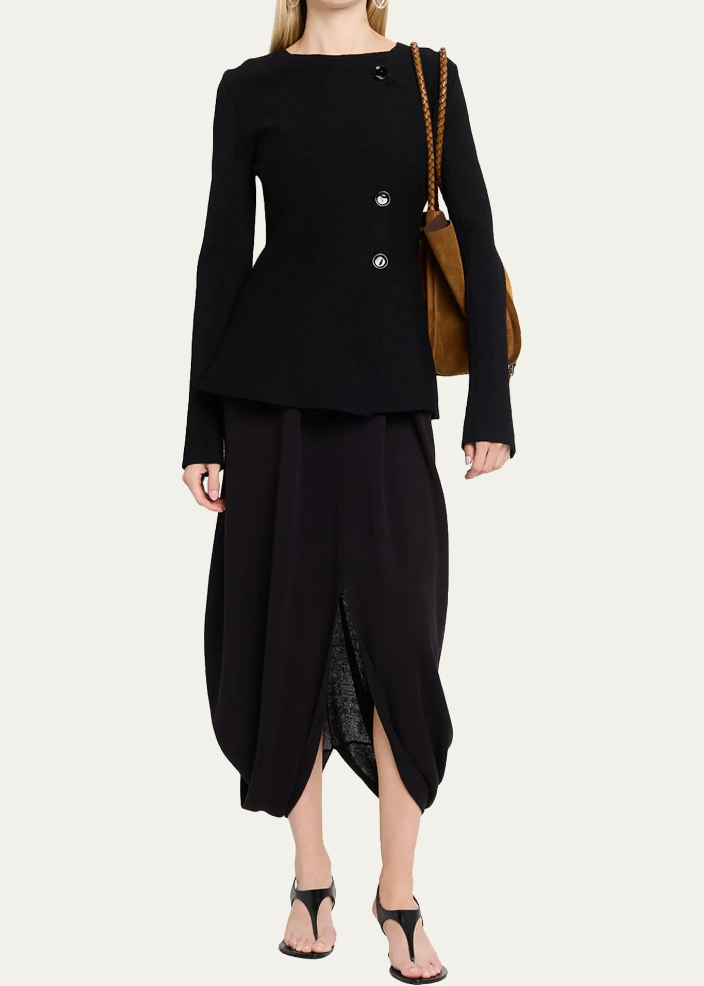 Proenza SchoulerSukki Boucle Collarless Jacket