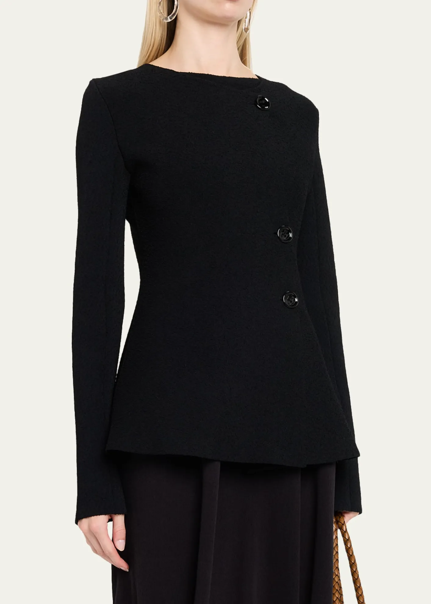 Proenza SchoulerSukki Boucle Collarless Jacket
