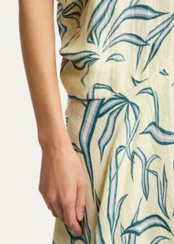 Proenza SchoulerSybella Printed Draped Maxi Dress