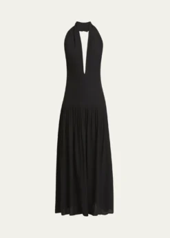 Proenza SchoulerTala Halter Viscose Georgette Dress