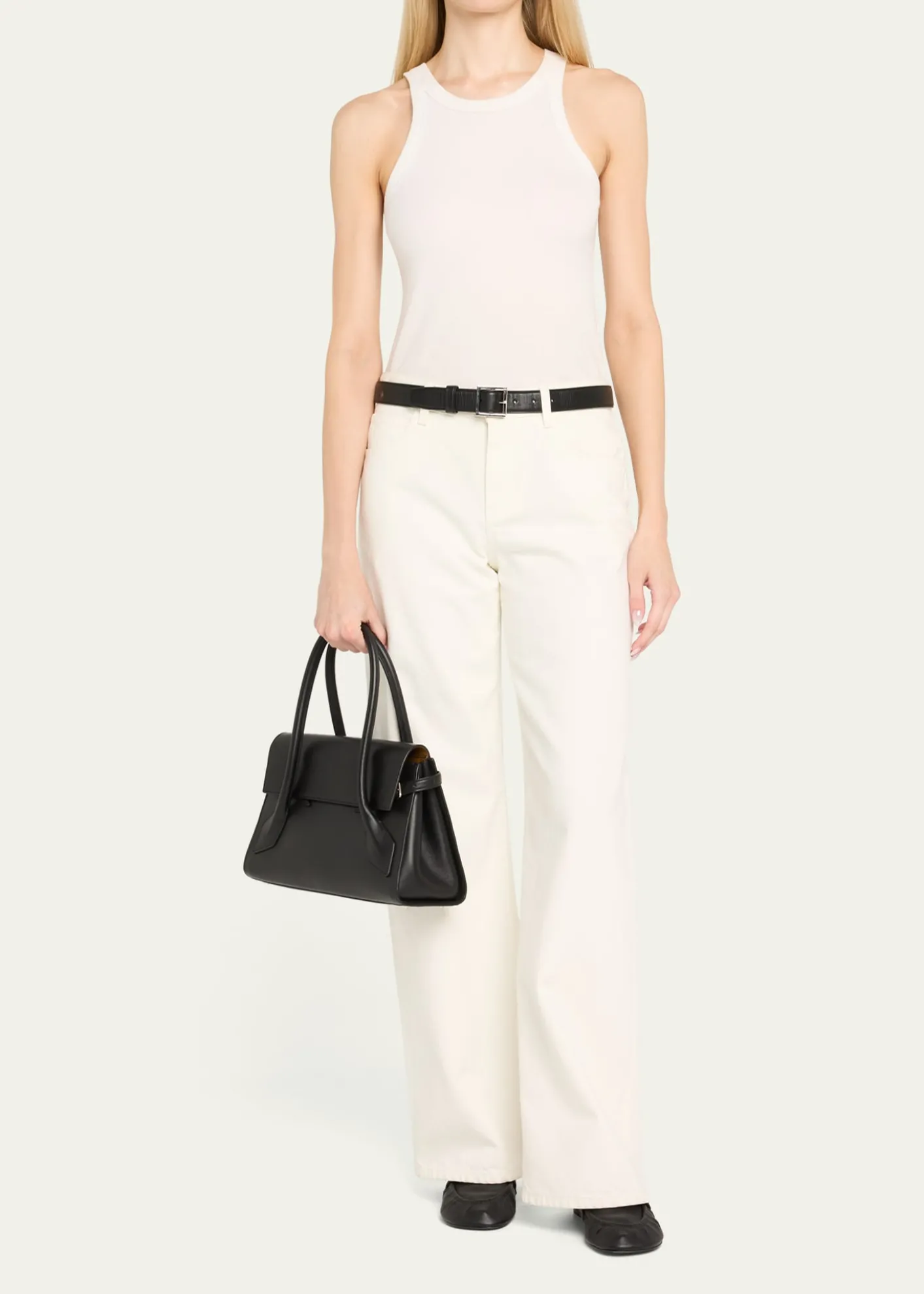 Proenza SchoulerTate Small Calfskin Top-Handle Bag