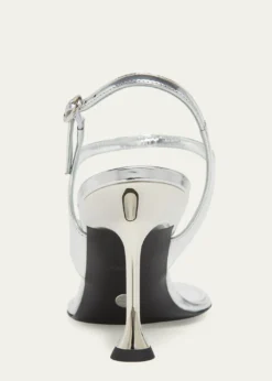 Proenza SchoulerTee Asymmetric Leather Thong Sandals