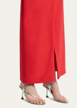 Proenza SchoulerTee Asymmetric Leather Thong Sandals