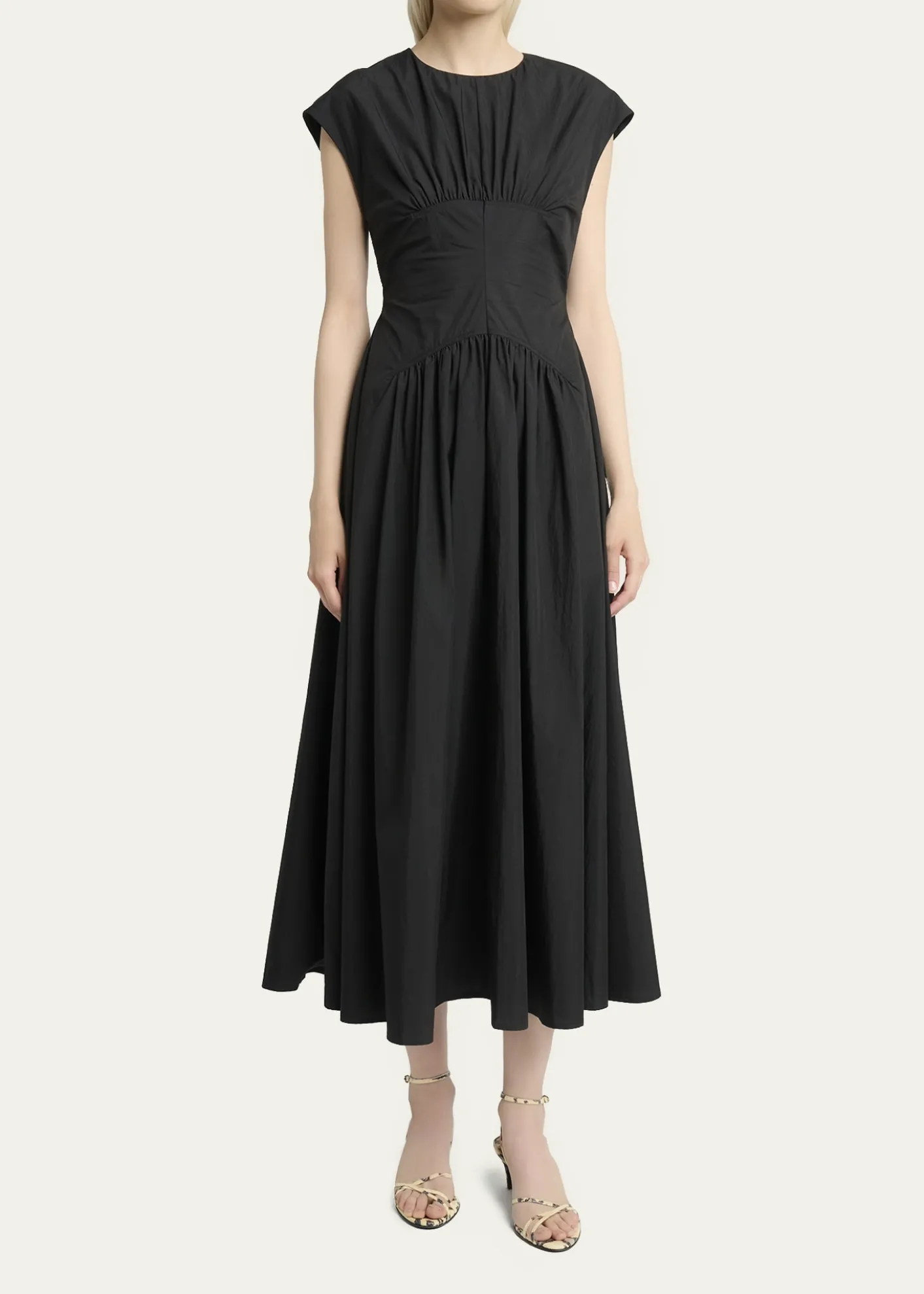 Proenza Schouler White LabelNyssa A-Line Technical Cotton Dress