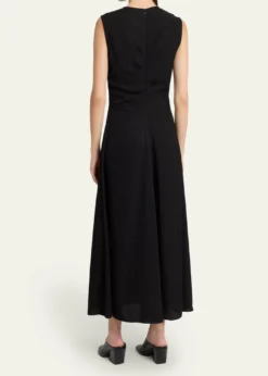 Proenza Schouler White LabelJaya Sleeveless Ruffle Midi Dress