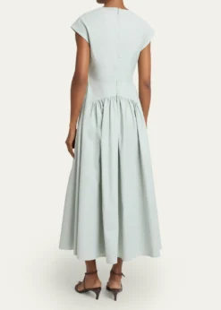 Proenza Schouler White LabelNyssa A-Line Technical Cotton Dress