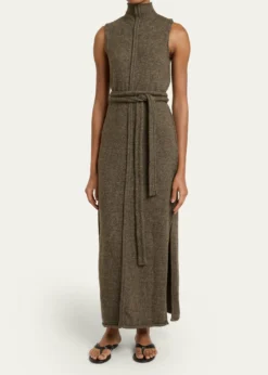 Proenza Schouler White LabelZola Sleeveless Wool Turtleneck Dress
