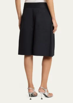 Proenza Schouler White LabelClio Pleated Shorts in Poplin