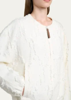Proenza Schouler White LabelMadigan Cotton-Blend Jacquard Jacket