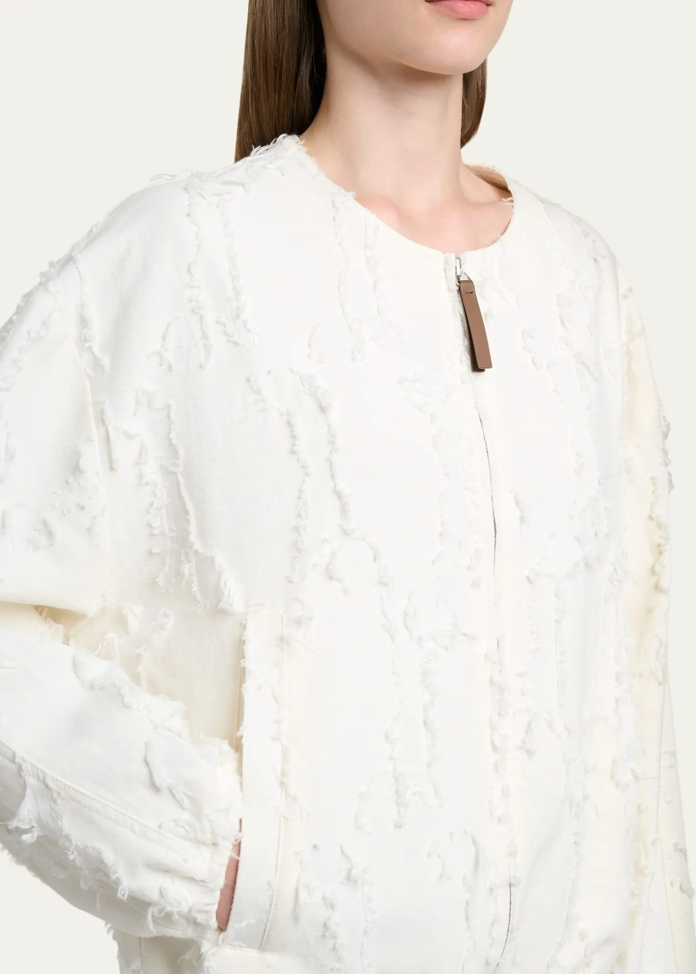Proenza Schouler White LabelMadigan Cotton-Blend Jacquard Jacket