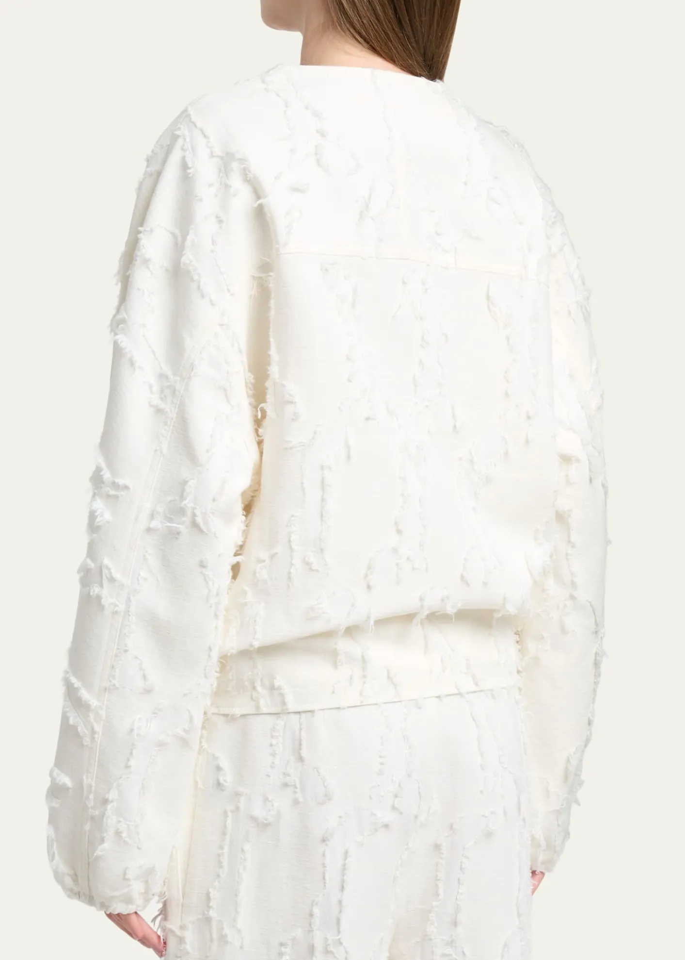 Proenza Schouler White LabelMadigan Cotton-Blend Jacquard Jacket