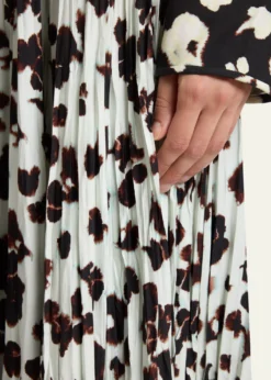 Proenza Schouler White LabelRuna Pleated Floral Skirt