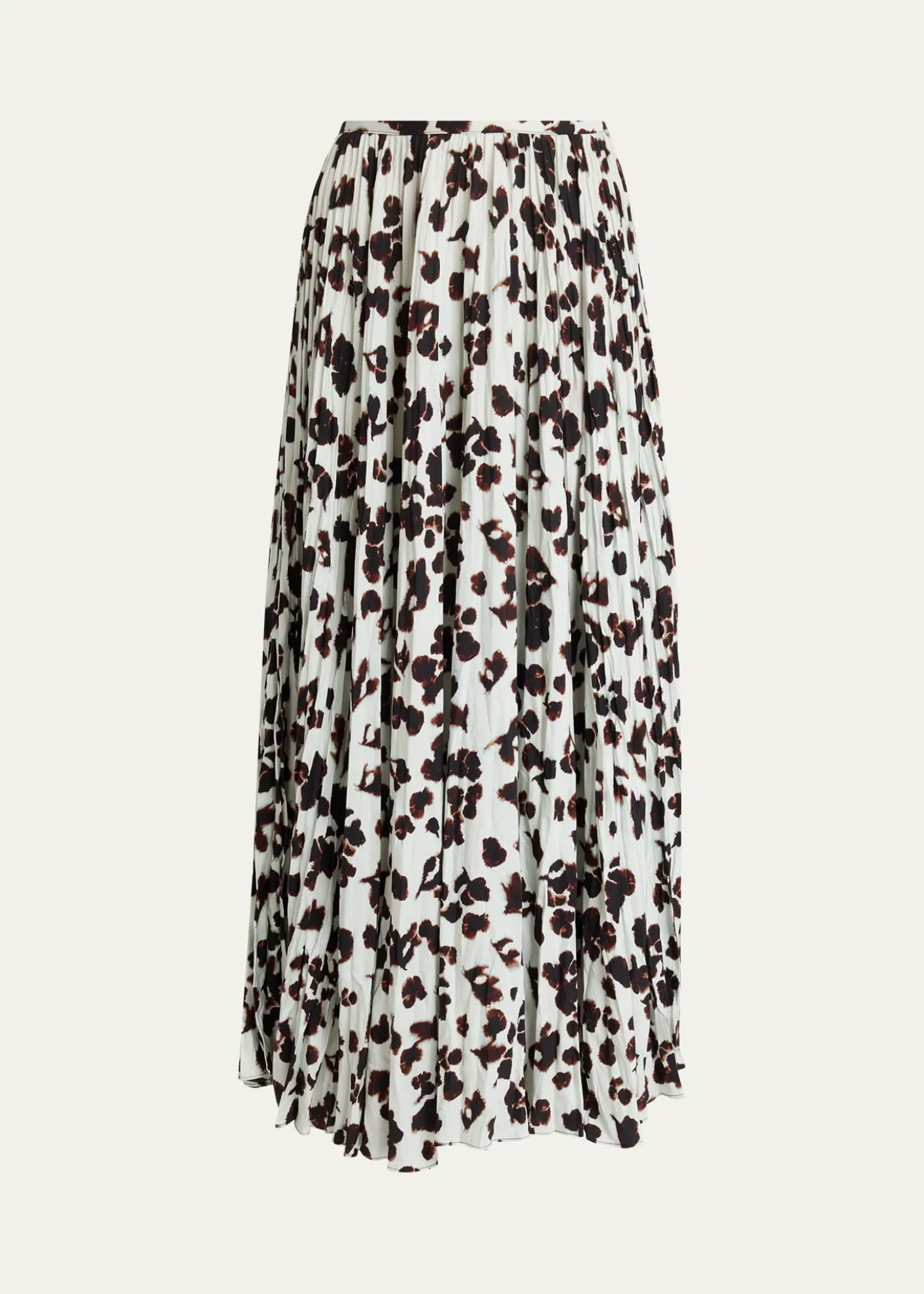 Proenza Schouler White LabelRuna Pleated Floral Skirt