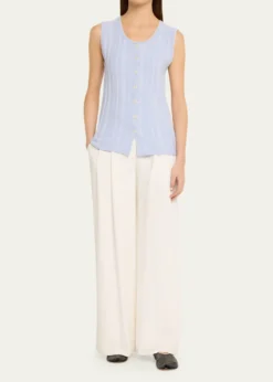 Proenza Schouler White LabelAlyna Textured Knit Vest