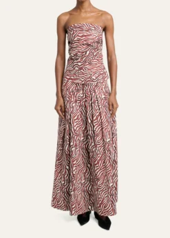 Proenza Schouler White LabelNessa Maxi Skirt in Poplin