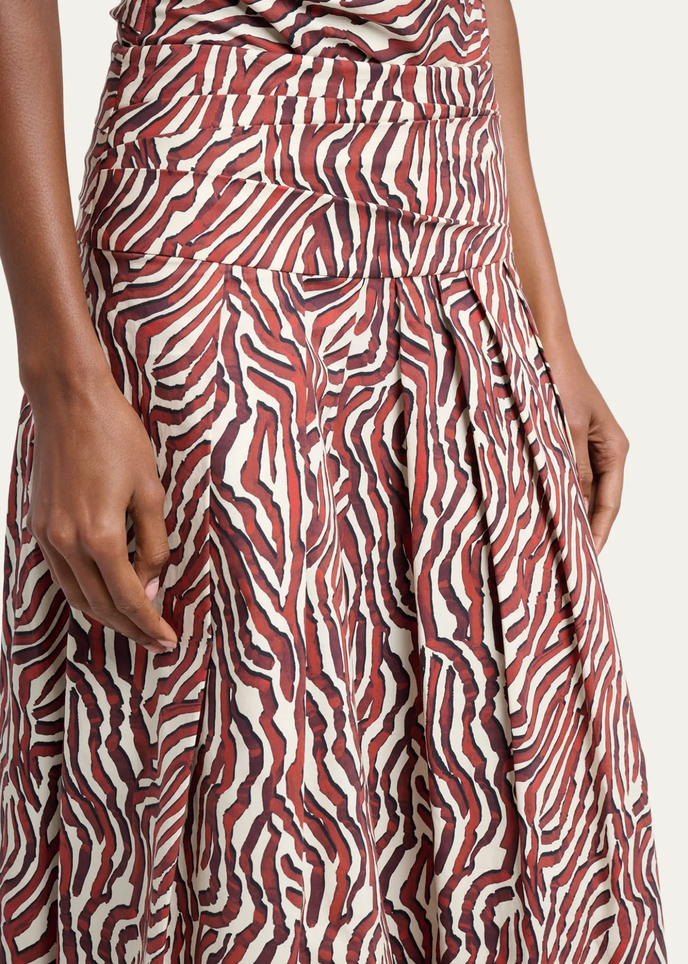 Proenza Schouler White LabelNessa Maxi Skirt in Poplin