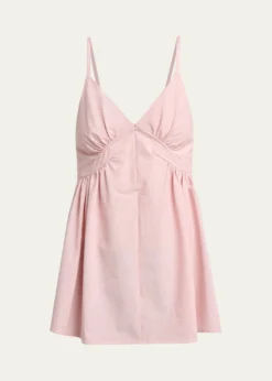 Proenza Schouler White LabelBarker Top In Seersucker