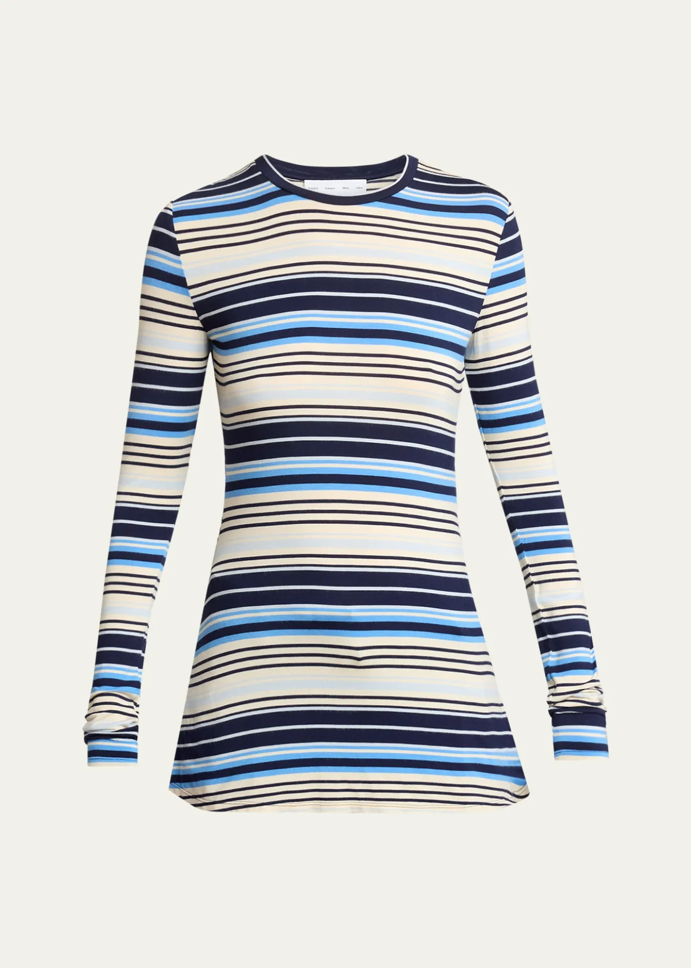 Proenza Schouler White LabelMae Top In Striped Jersey