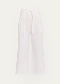 Proenza Schouler White LabelCropped Raver Pants in Poplin
