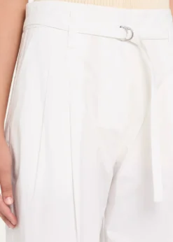 Proenza Schouler White LabelCropped Raver Pants in Poplin