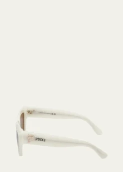 PucciButterfly Acetate Sunglasses