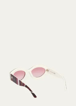 PucciCat-Eye Acetate Sunglasses