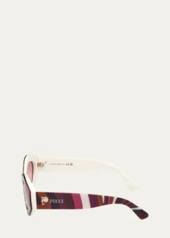 PucciCat-Eye Acetate Sunglasses