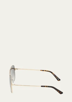 PucciMetal Aviator Sunglasses