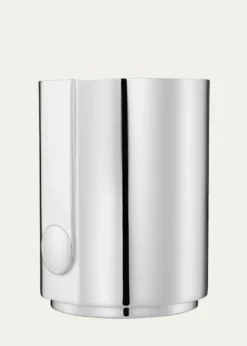 PuiforcatNormandie Silver-Plated Vase, 5"