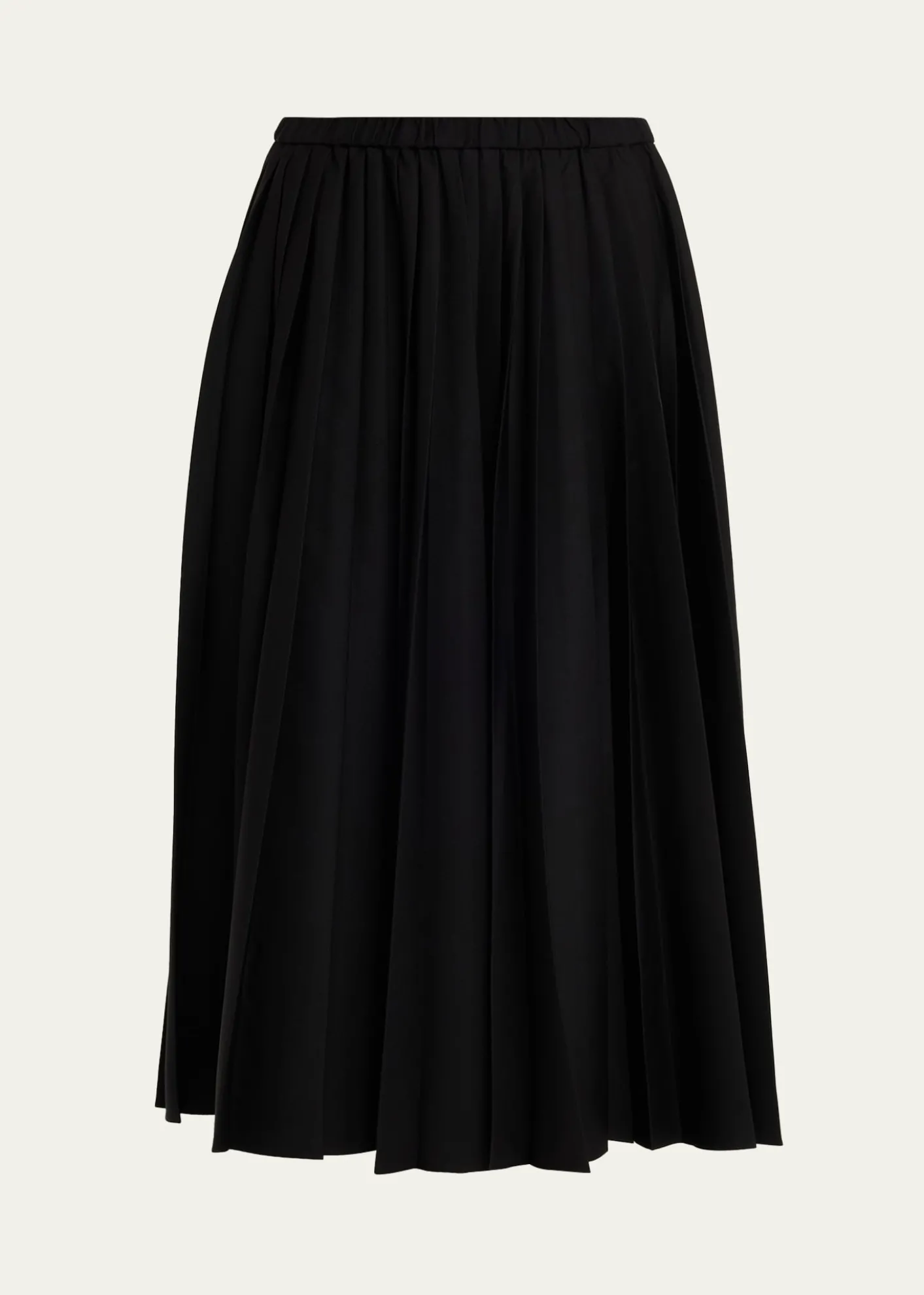 6397Pull-On Pleated Skirt