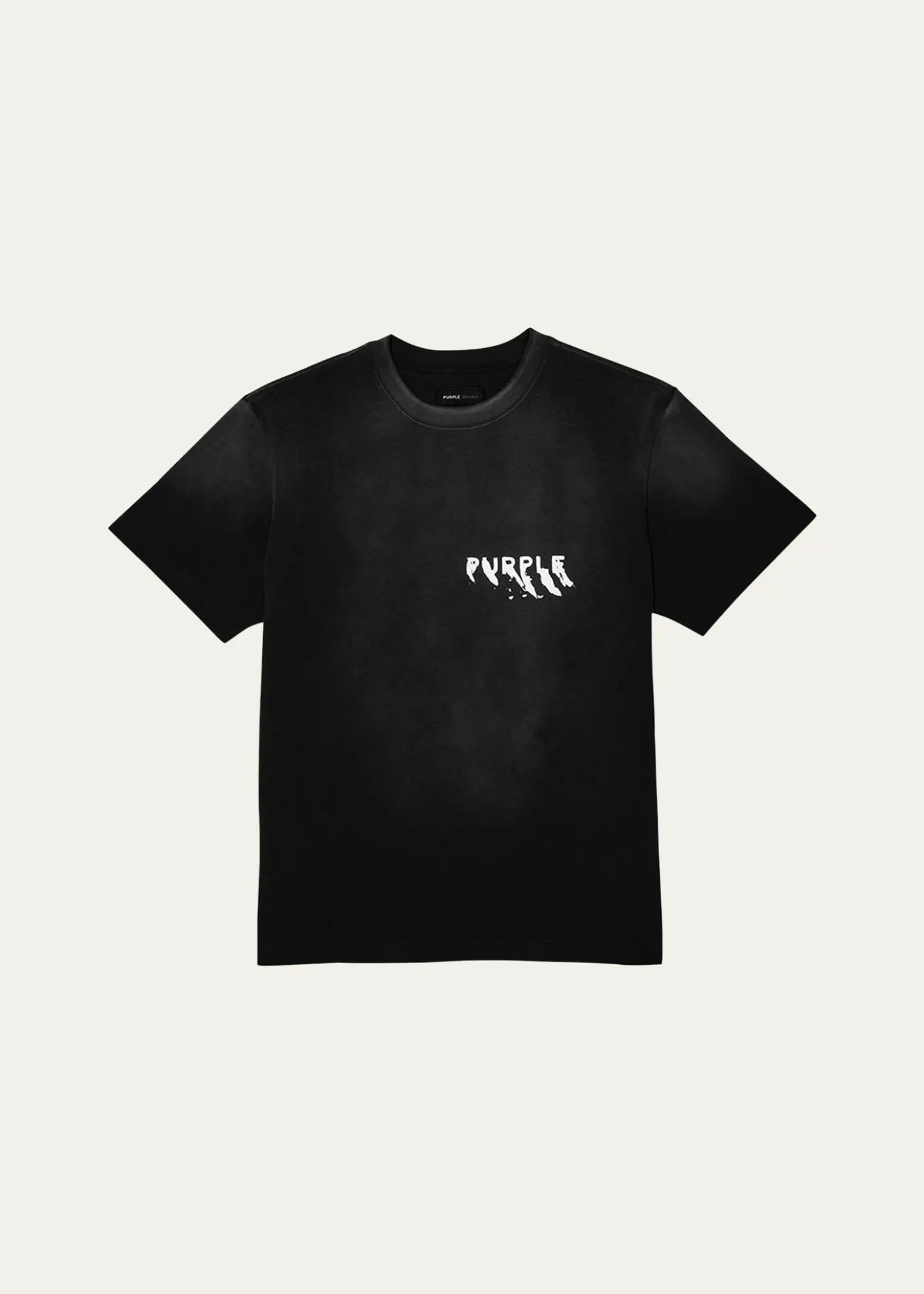 PURPLEMen's Painted Wordmark Tee