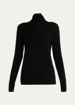 6397Quarter-Zip Turtleneck Sweater