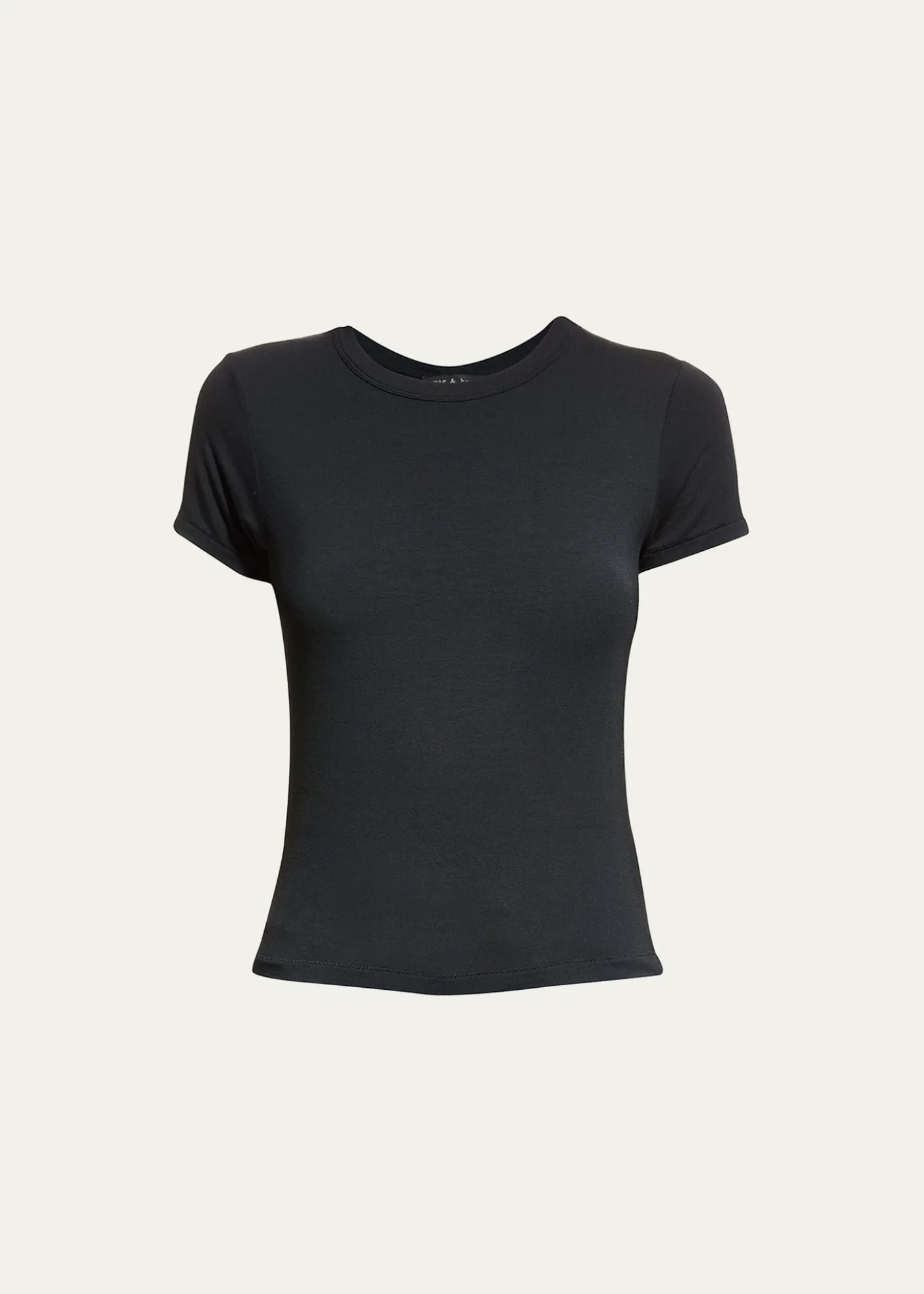 Rag & BoneLuca Slim Short-Sleeve Baby Tee