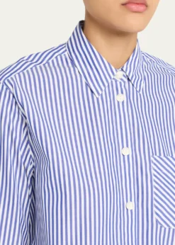 Rag & BoneMaxine Striped Button-Front Shirt