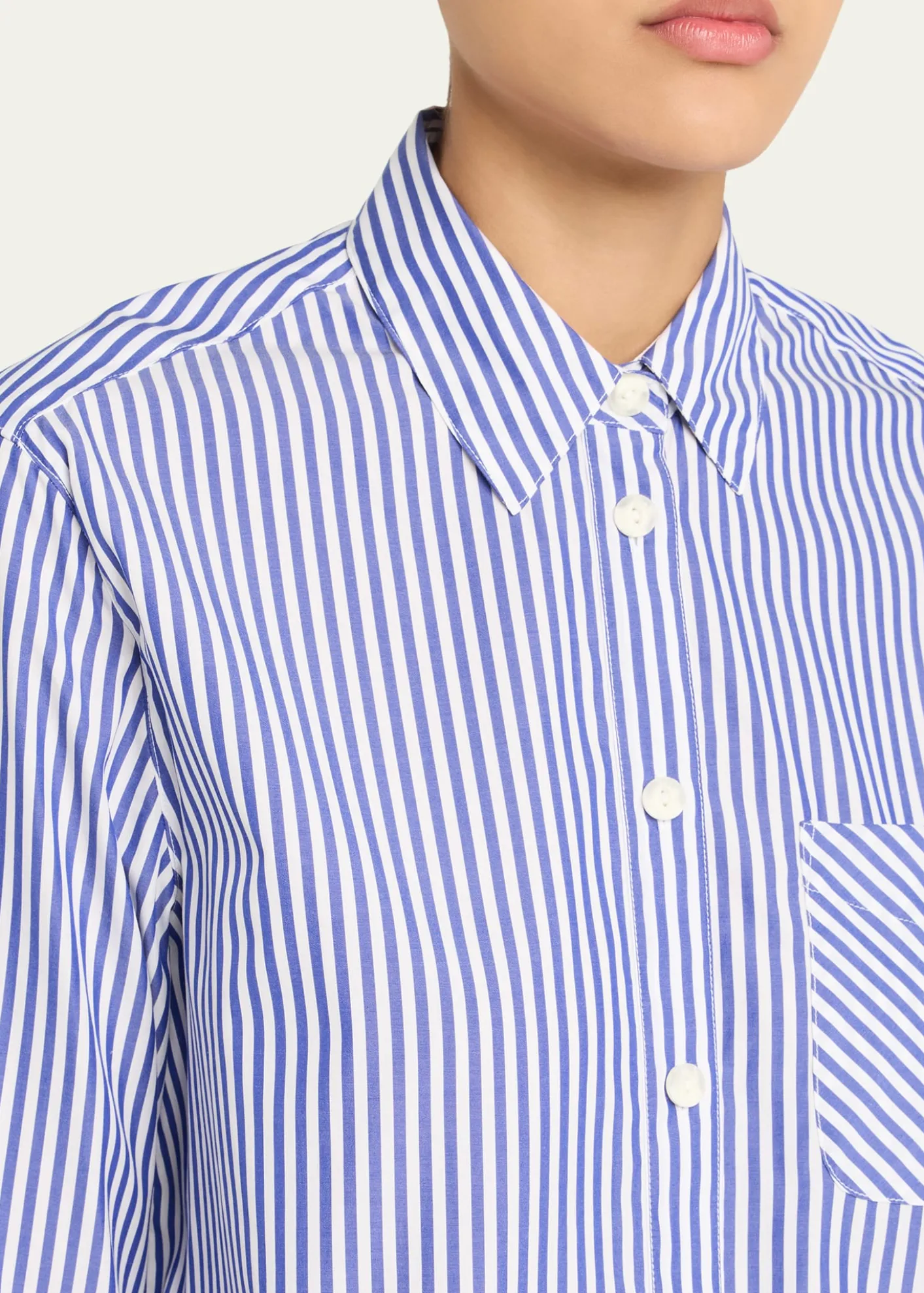 Rag & BoneMaxine Striped Button-Front Shirt