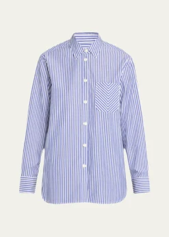Rag & BoneMaxine Striped Button-Front Shirt