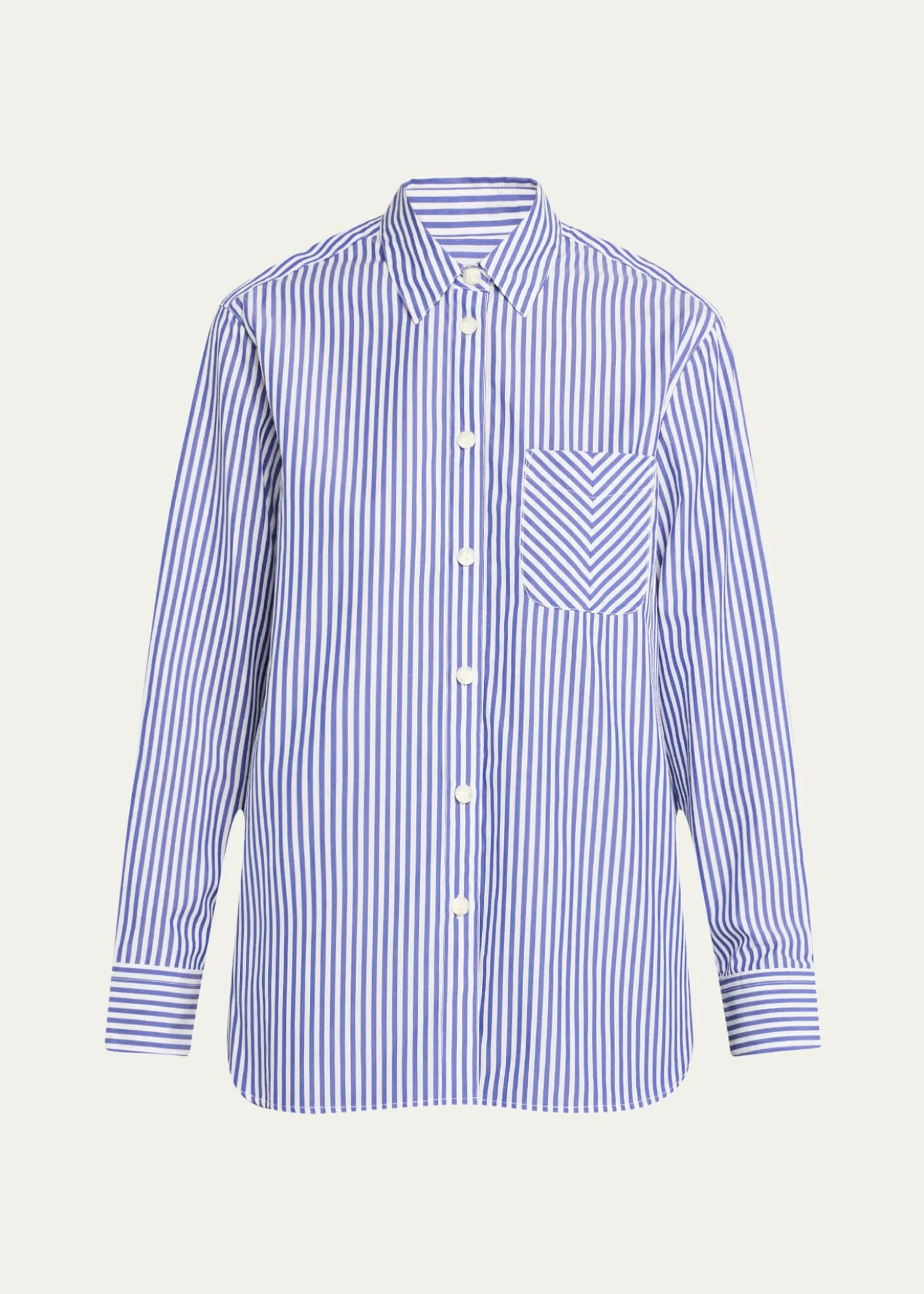 Rag & BoneMaxine Striped Button-Front Shirt