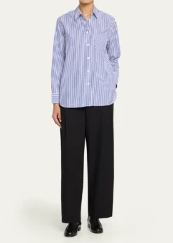 Rag & BoneMaxine Striped Button-Front Shirt