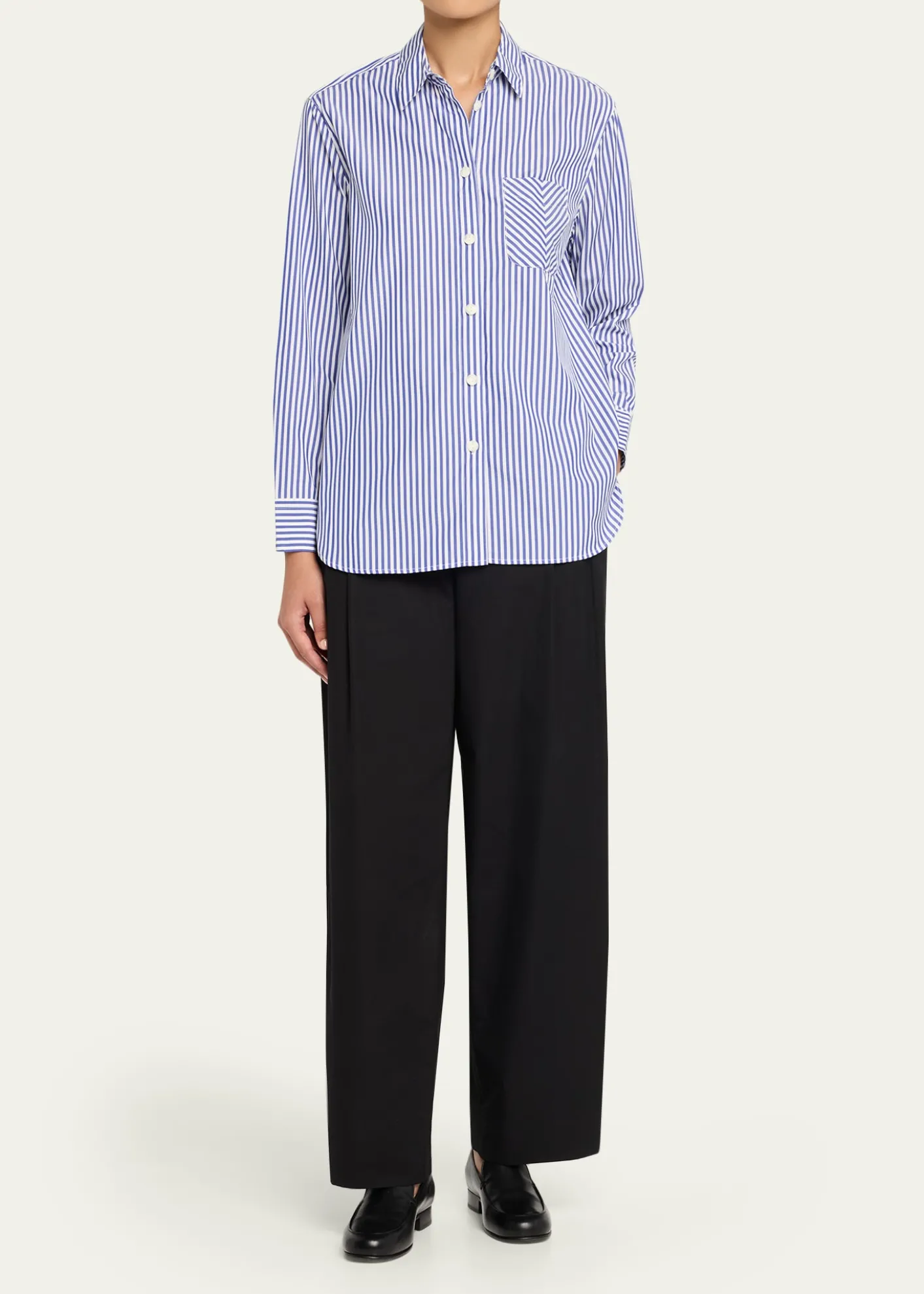 Rag & BoneMaxine Striped Button-Front Shirt