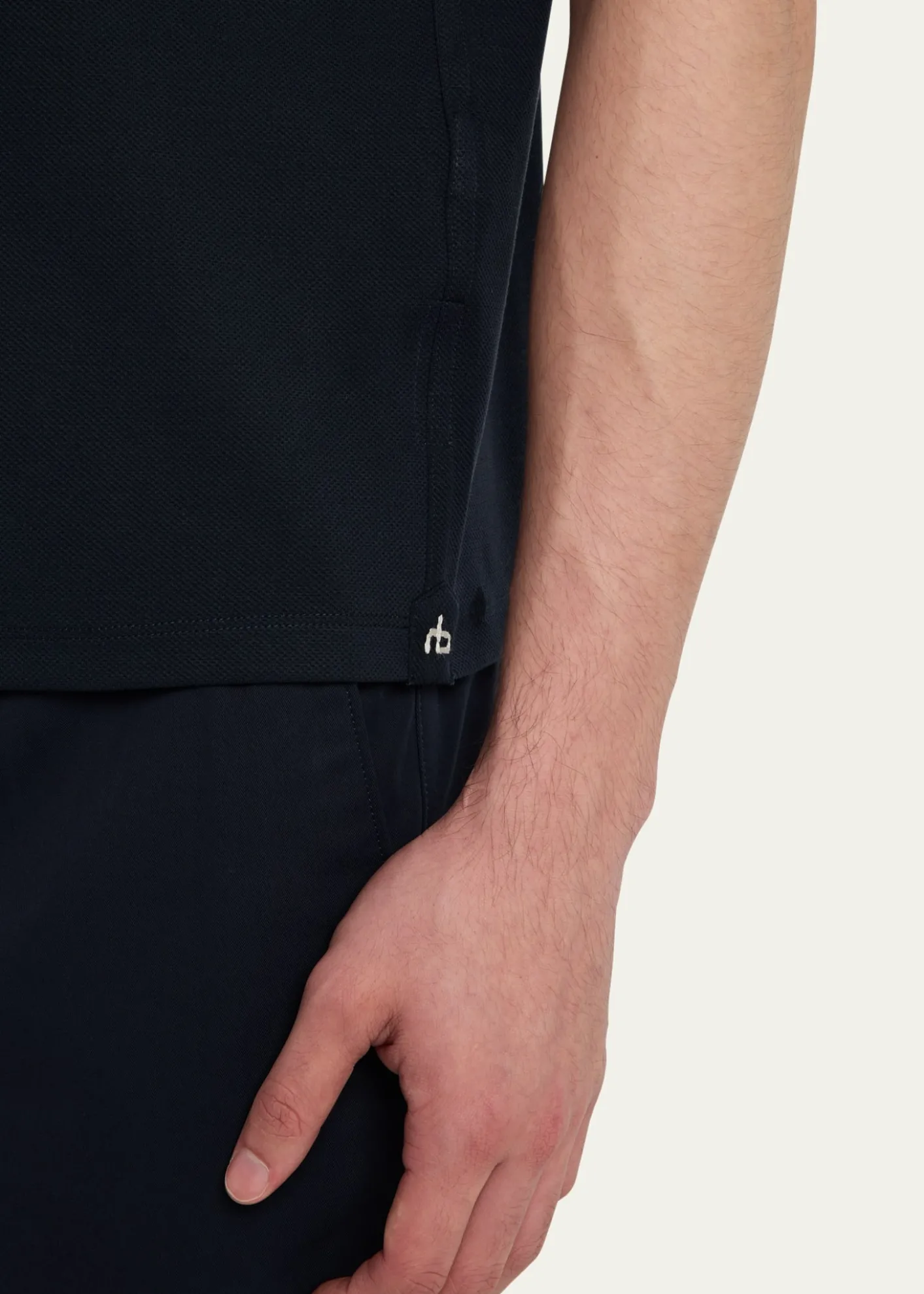 Rag & BoneMen's Tech Stretch Pique Polo Shirt