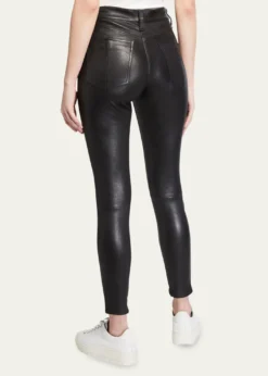 Rag & BoneNina Leather High-Rise Pants