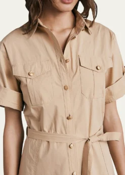 Rag & BoneRoxanne Short Sleeve Mini Utility Dress
