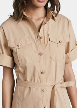 Rag & BoneRoxanne Short Sleeve Mini Utility Dress