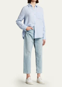 RailsEllis Gauze Cotton Button Down Shirt