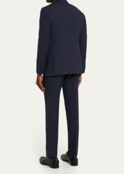 Ralph Lauren Purple LabelKent Hand-Tailored Pin Dot Suit